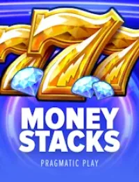 money stacks slot logo